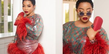 Toke Makinwa Sparks Debate After Advising Mothers Not to Bathe Newborns Daily