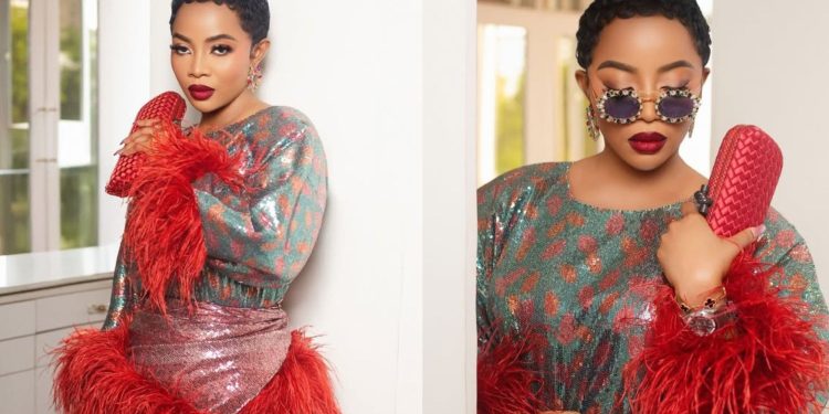 Toke Makinwa Sparks Debate After Advising Mothers Not to Bathe Newborns Daily