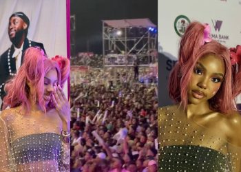 Jainy Shines Bright at Davido’s 5ive Tour in Ibadan, Wins Hearts with Electrifying Performance [VIDEO]