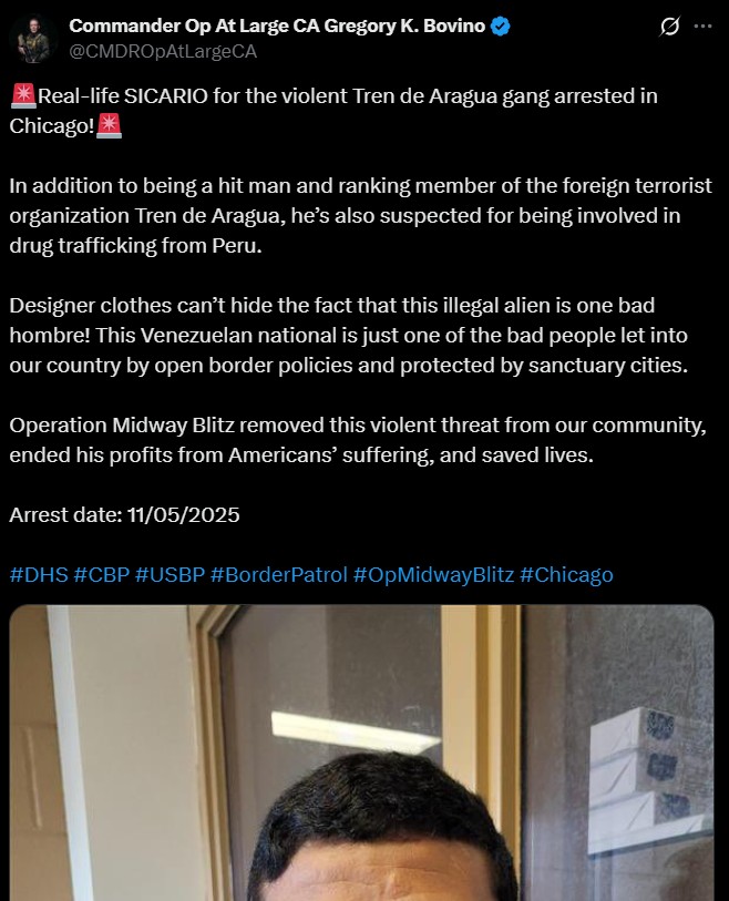 Border Patrol Chief Greg Bovino