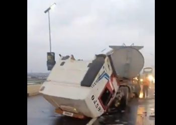 Accident on Third Mainland Bridge Near Unilag