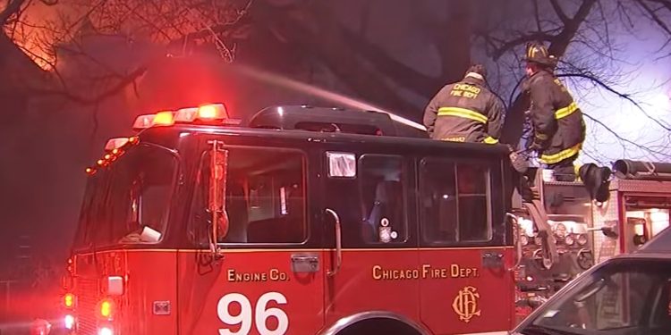 Firefighter Injured, Two Buildings Destroyed in Massive West Side Church Fire