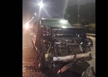 Lexus Jeep and Pickup Collide on Apapa-Oshodi Expressway