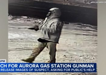 Man Shot Multiple Times Pumping Gas in Aurora; Police Seek Suspect
