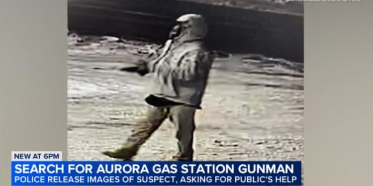 Man Shot Multiple Times Pumping Gas in Aurora; Police Seek Suspect