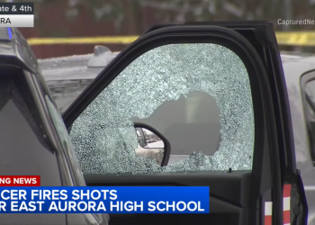 Officer Shoots Vehicle Near East Aurora High School After 911 Threat