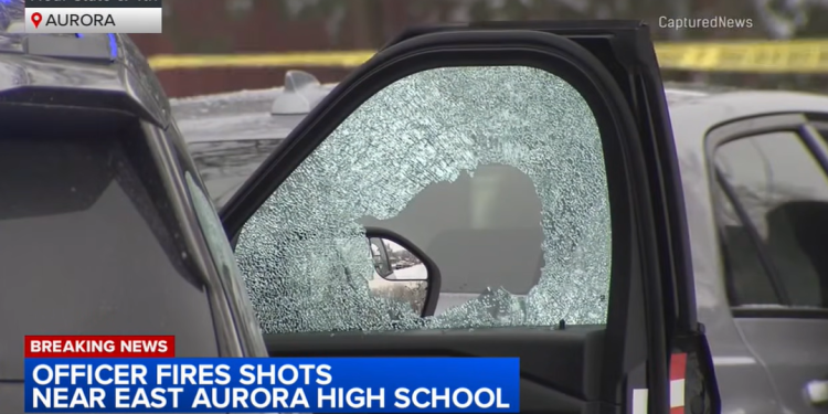 Officer Shoots Vehicle Near East Aurora High School After 911 Threat