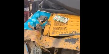 Truck and Tricycle Collide Near NEPA Bus Stop, Command