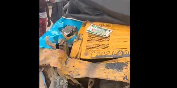 Truck and Tricycle Collide Near NEPA Bus Stop, Command