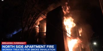 Woman Injured, Residents Displaced by Early Morning Uptown Apartment Fire