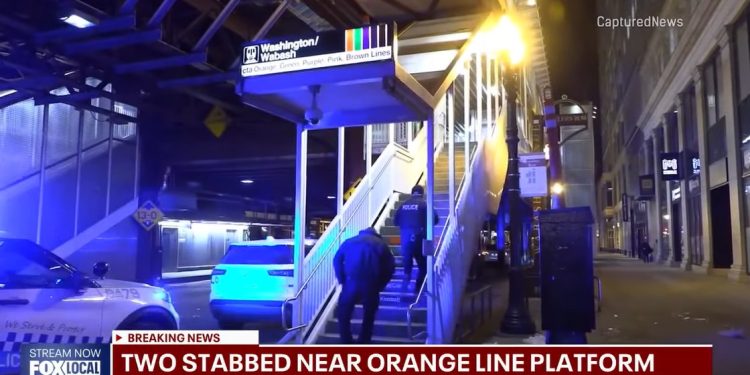 Woman and Teen Stabbed Near Loop CTA Platform in Overnight Attack