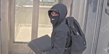 Caught on Camera: Thief Smashes Doors to Rob North Side Businesses