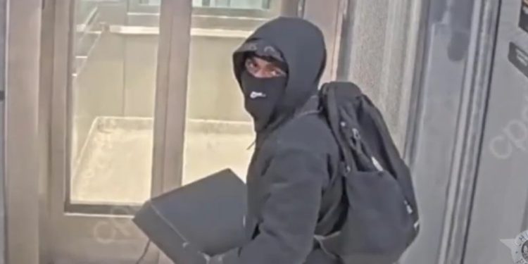 Caught on Camera: Thief Smashes Doors to Rob North Side Businesses