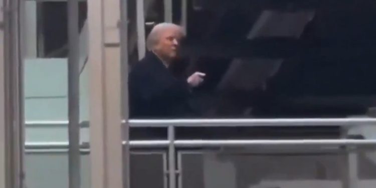 Trump Flips Off Worker at Michigan Ford Plant