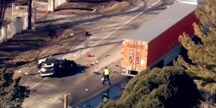 Two Dead After Car Collides Head-On With Semi-Truck in Zion