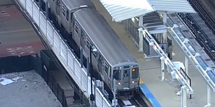 Man Found Dead on CTA Brown Line Train at Belmont Station in Lakeview