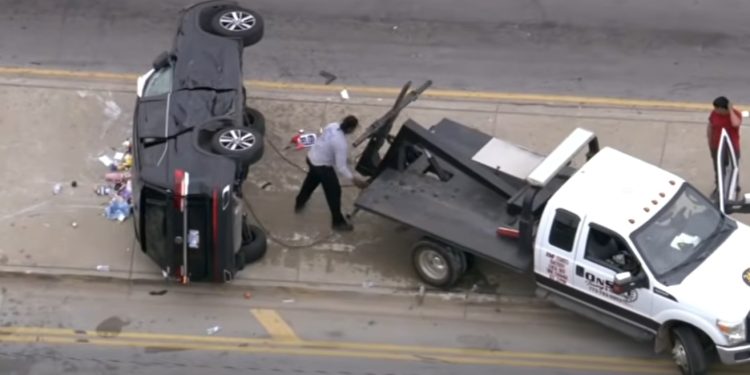 Two Officers and Infant Hospitalized After Chatham Collision